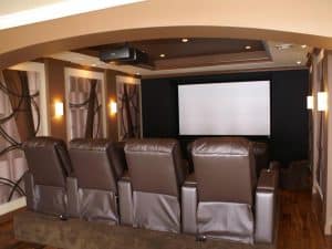 Luxury Home movie theater design ideas